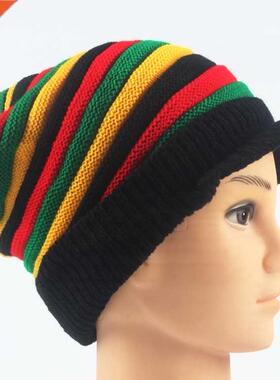 Winter Men Women Striped Rasta Red Yellow Green Bob Marley R