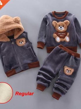 Fashion Baby Boys Clothes Autumn Winter Warm Baby Girls Clot