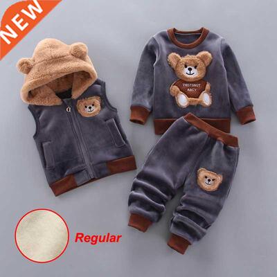 Fashion Baby Boys Clothes Autumn Winter Warm Baby Girls Clot