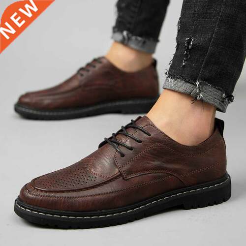 2022 New Men's Qulity Lether Shoes British Business lce u