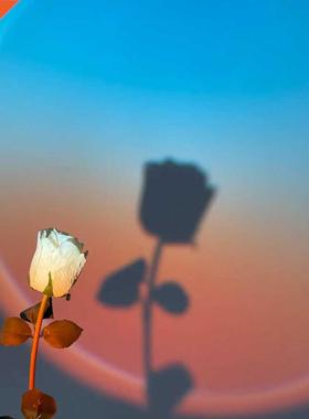 Beach Sunrise Lamp Led Night Light Spotlight Romantic