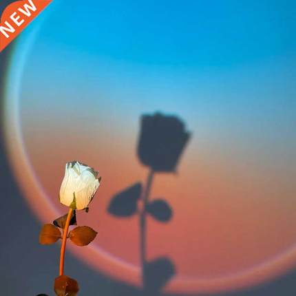 Beach Sunrise Lamp Led Night Light Spotlight Romantic