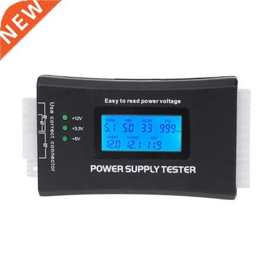 ATX LCD PC Power Supply Tester 20/24 Pin SATA Power Supply T