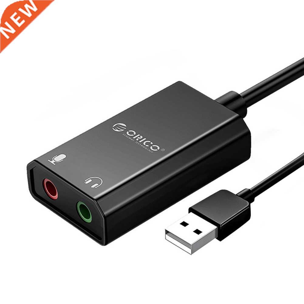 ORICO External USB Sound Card USB to 3.5mm Jack Audio Headse