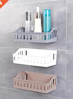 1PCS Bathroom Kitchen Storage Shelf Wall Mounted Toilet Sha