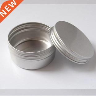 Storage Round Tea Alumnum Screw 10pcs Box Leaf Metal Top