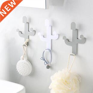 Storage Hook Sticking Kitchen Organizer Cactus-shaped Hangin