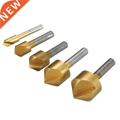 5 tlg HSS Countersnk Counterbore Countersnks Set Wood Meta