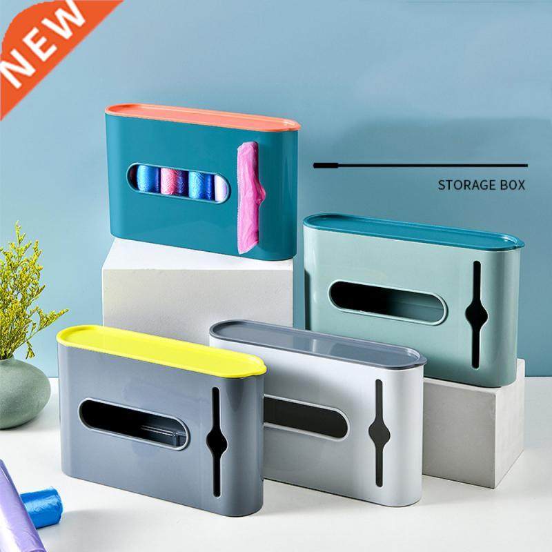 Garbage Bag Storage Box Wall-mounted Trash Bags Storage
