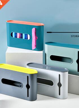 Garbage Bag Storage Box Wall-mounted Trash Bags Storage