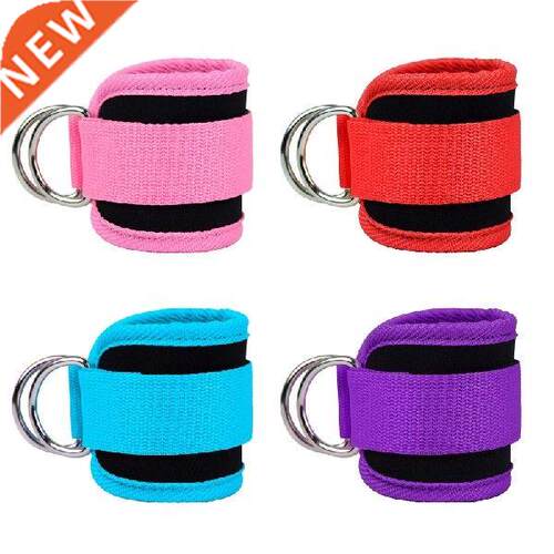 Fitness Thigh Straps Padded Cors D-Ring Ankle Strap Leg