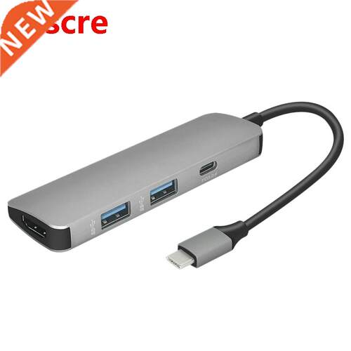 3 in 1 Type C Hu 4K HDMI-Compatile Output 2 US 3.0 Port /