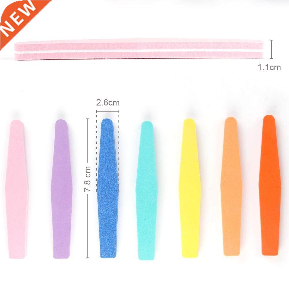 10 Pcs Professional Nail Files Nail Buffer 100/180 Grit Buf图片