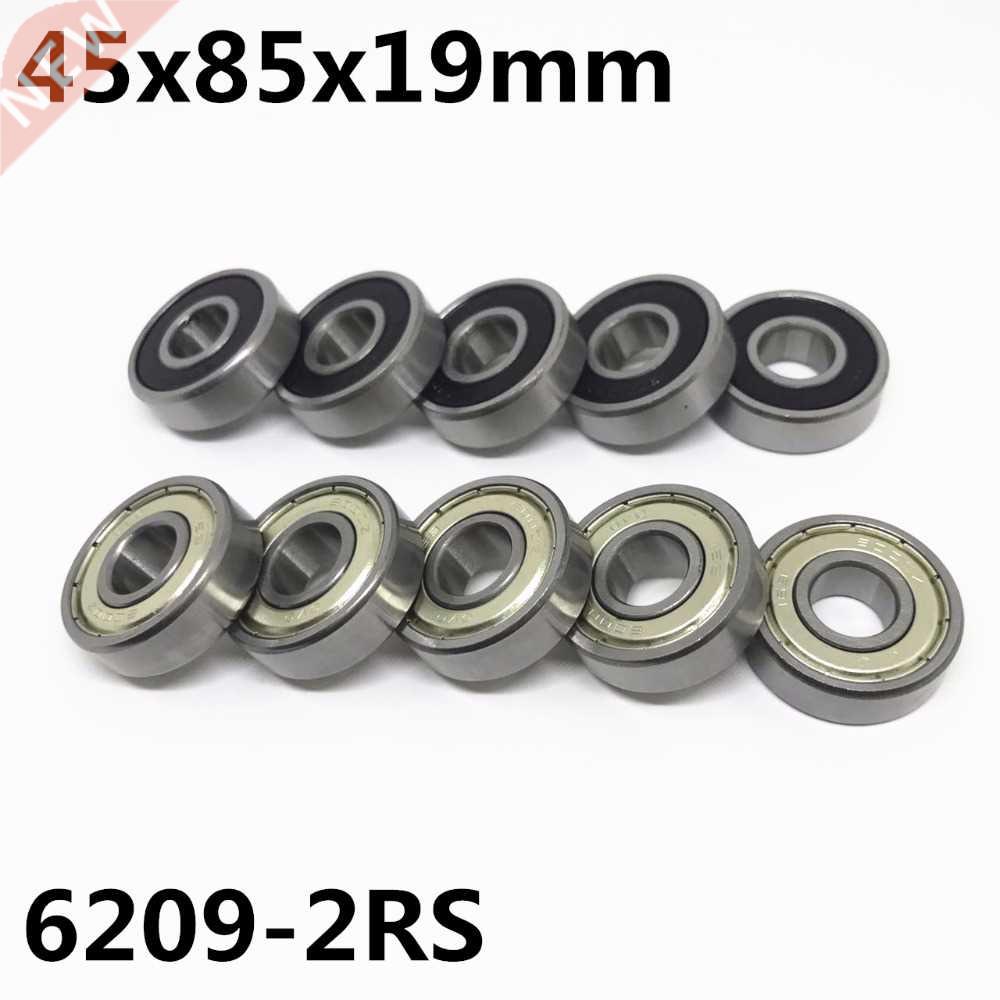 5pcs 6209-2RS ball bearing 45x85x19 mm deep groove ball bear