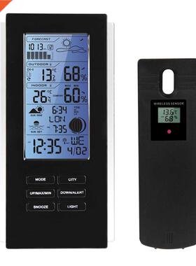 LCD RCC Humidity Meter Frost Alert Weather Station Sensor