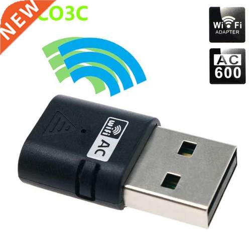 AC 600Mbps Dual Band 2.4Ghz 5Ghz USB WiFi Dongles AC600 Wire