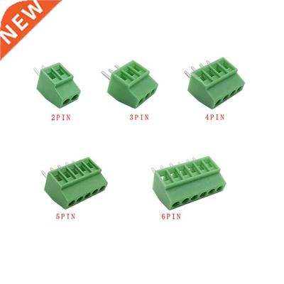 5/10Pcs KF128 2.54mm 2/3/4/5/6Pin PCB Screw Terminal Blocks