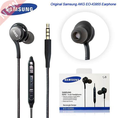 Samsung AKG Earphone EO IG955 Braided Cord Headset With Mic