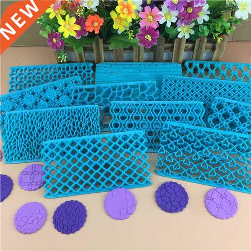 30 style Fondant Embosser Flower Cookie Cutters Biscuit Mold