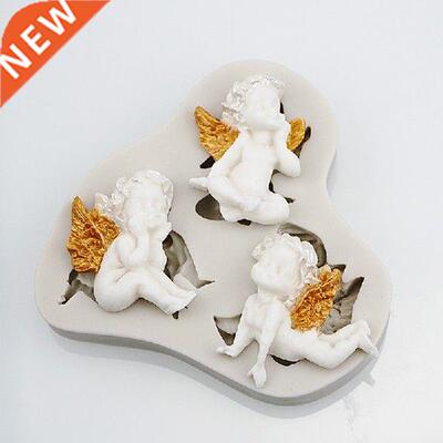D Angel Baby Silicone Cake Mold Chocolate Candy Fudge
