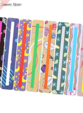 8Pcs Bookmarks Guided Reading Highlight Strips Overlay Bookm