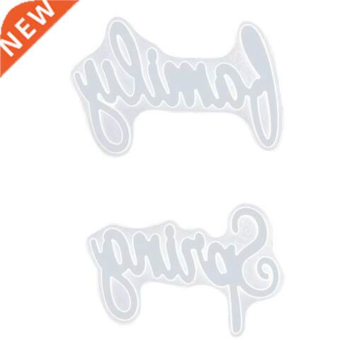 2 Pack  Spring Letters Resin Mold UV Epoxy Silicone Mold