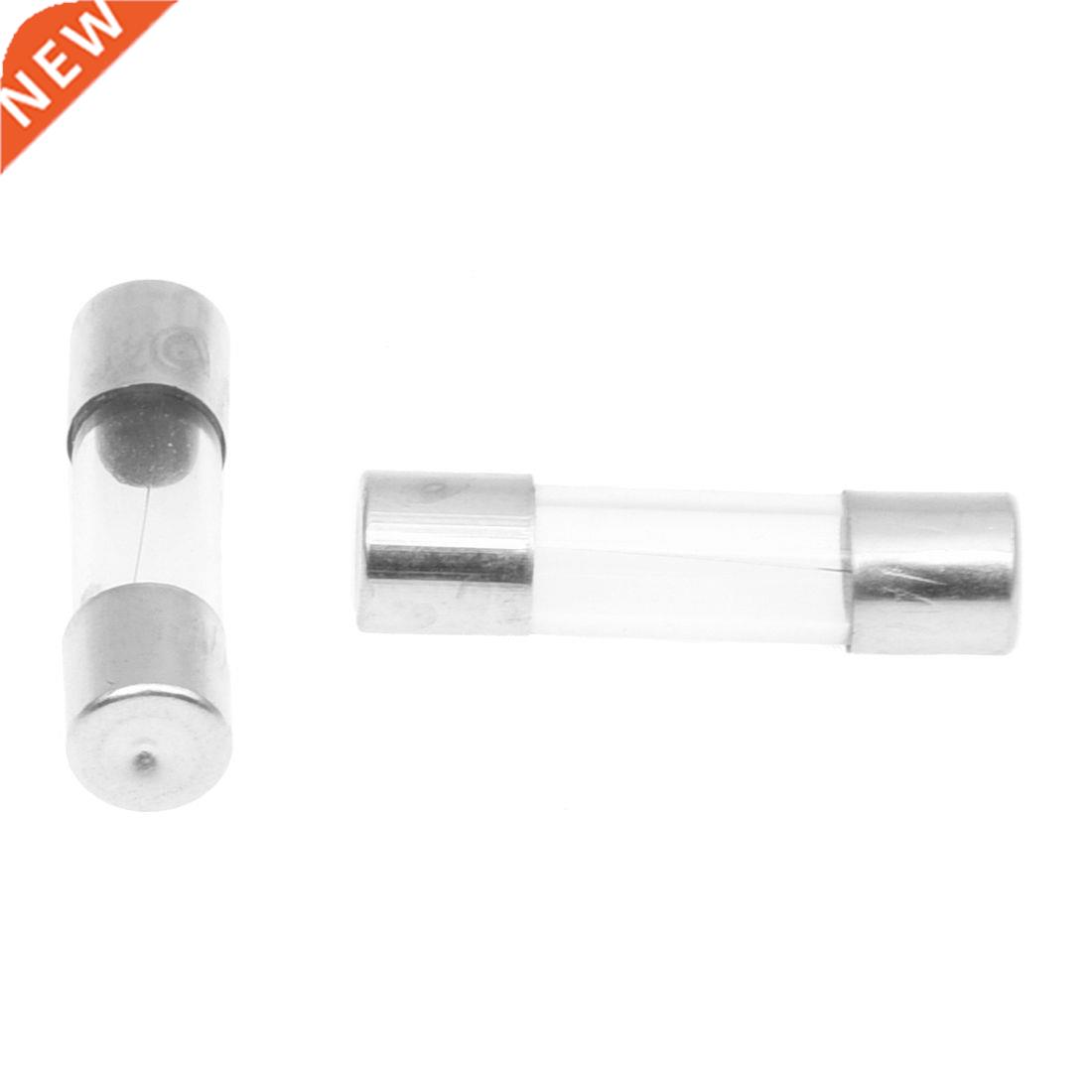 250V 1A 5mmx20mm Fast Blow Type Glass Tube Fuses 100 Pcs