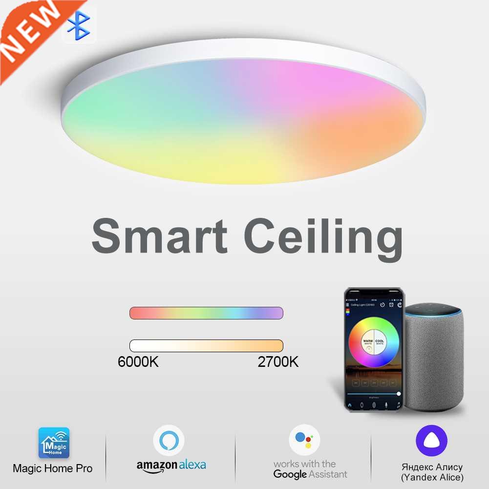 Smart Ceiling lamp RGB Ceiling Light Wifi APP Voice Control