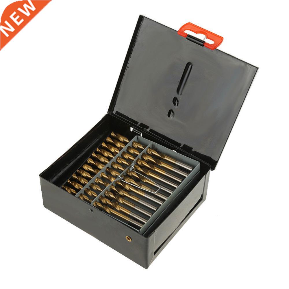 60PCS HSS Cobalt Twist Drill Bits For Hard Metal Stainless S