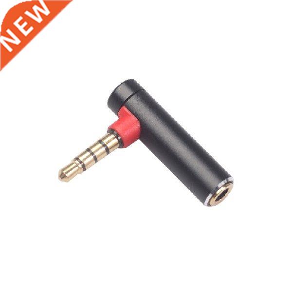 90 Degree Right Angled 3.5mm Male To Female Audio Converter