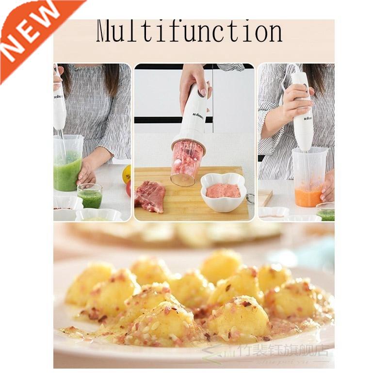 4-in-1 Stainless Steel Immersion Hand Blender Mixer Vegetab