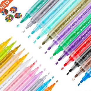 Acrylic Paint Pens Waterproof Acrylic Marker Pens Set,