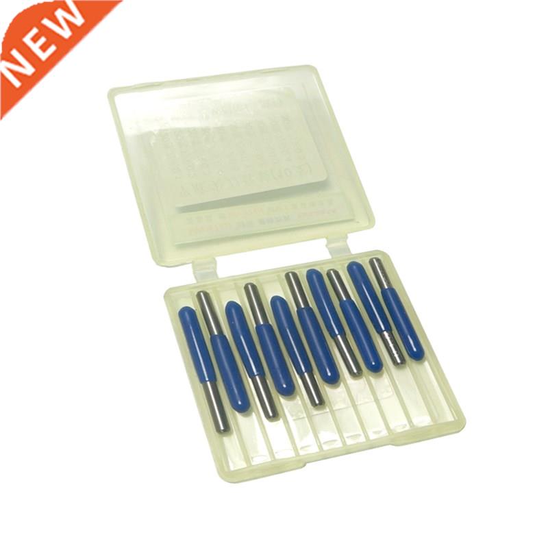 10PCS Carbide Engraving Bits PCB Board CNC Cutter .175mm 10