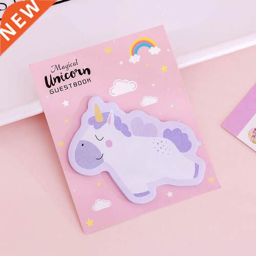 Korean Kawaii Rainow Unicorn Sticky Notes Creative Post No