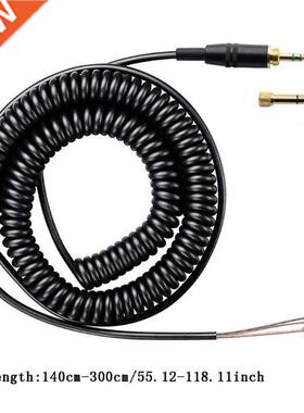 Audio Cord Cable with Adapter for ATH-M50 ATH-M50s for MDR-7
