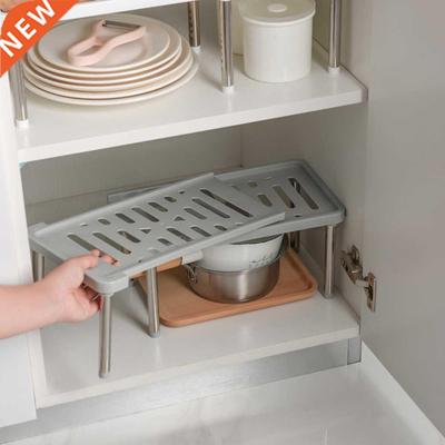 Adjustable Shoe Storage Shelf Retractable Stainless Steel Sp