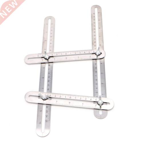 Four-Sided Folding Measuring Tool Multi-Angle Template Scale
