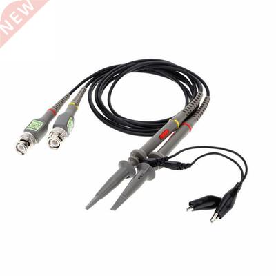 2pcs BNC Oscilloscope Probe Kit 1.2m Length 1X 10X -20 to 75