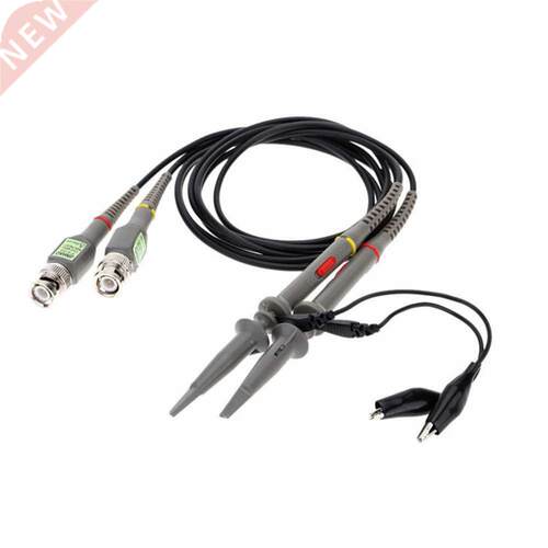 2pcs BNC Oscilloscope Probe Kit 1.2m Length 1X 10X -20 to 75