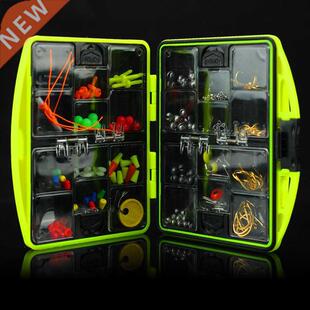 184pcs Outdoor Fishing Tool Set Box Fishing Beads Lure Bait