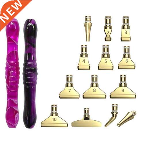 Diamond Point Drill Pen Tool Stainless Steel Gold Point