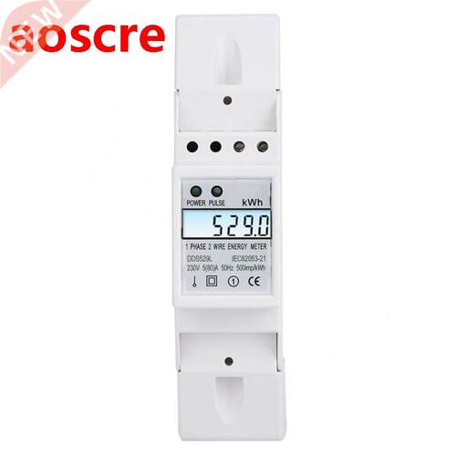 DDS529L Household Energy Meter LCD Intelligent Display 0V