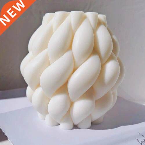Twirl Raindrop Shape Candle Silicone Mold  Handmade Soap