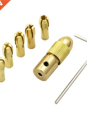 New 5pcs 0.5-3mm Small Electric Drill Bit Collet Micro Twist