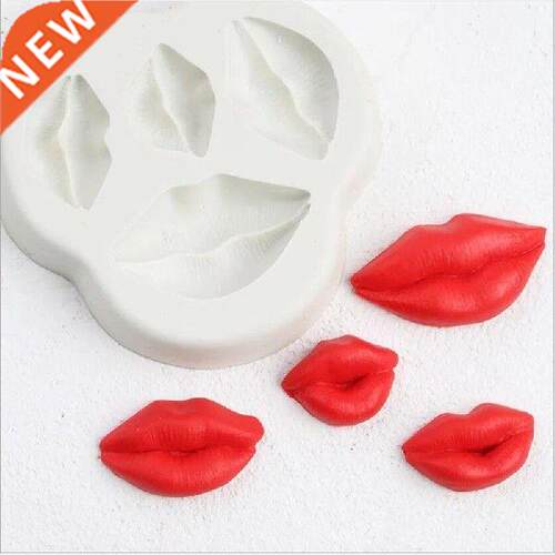 Love Lip Fondant Cake Mold Creative Lips Silicone Cake