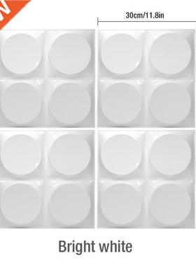 30x30cm 3D art wall panel geometric dot uilding locks flow