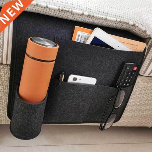 Felt Bed Sofa Pocket Bedside Storage Organizer Phone Hangin