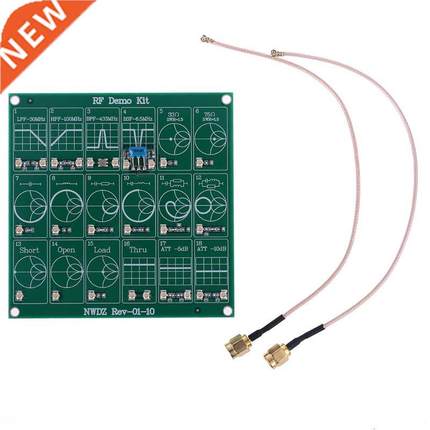 RF Demo Kit NanoVNA RF Test Board Vector Analyzer Web Testbo