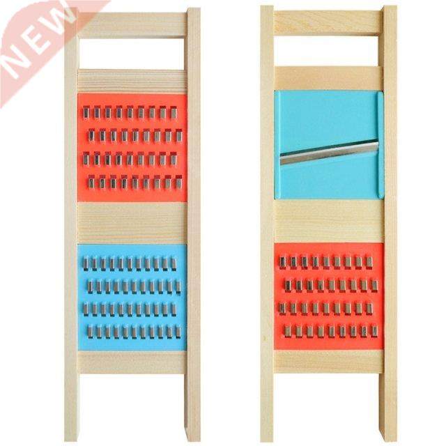 2 in 1 Wooden Cabbage Slicer Fruit Potato Cabbage Grater Eas