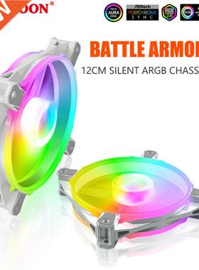 Newest 16RGB LED Hydraulic Bearing PC Computer Case Cooling